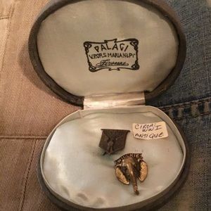 Antique WW1 Cleveland Pin and Vintage Wilkie Pin